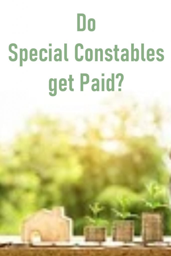do special constables get paid